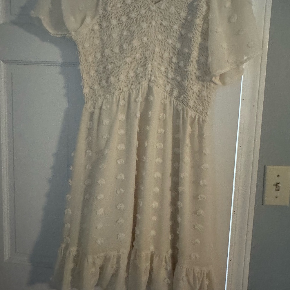 Charming Cream woman’s dress
